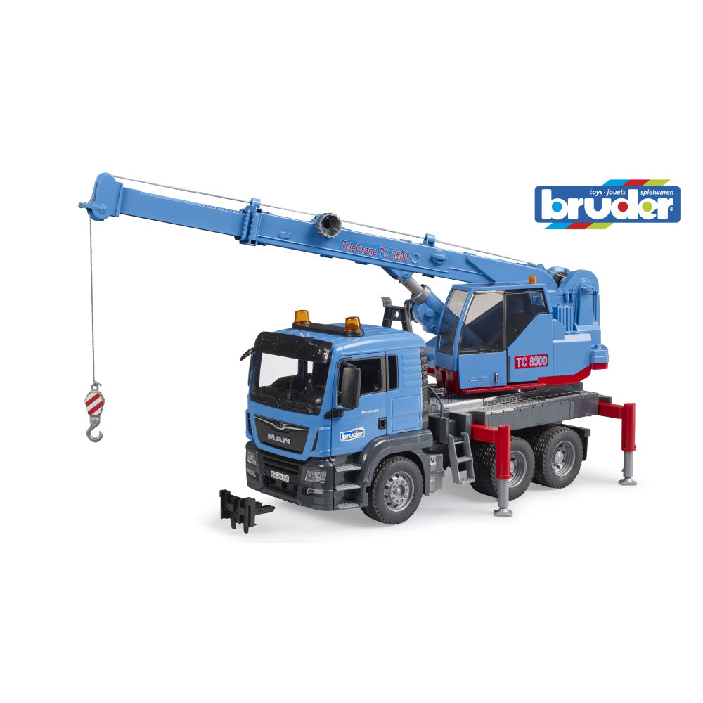 MAN TGS TRUCK WITH CRANE - BRUDER (BR03771)