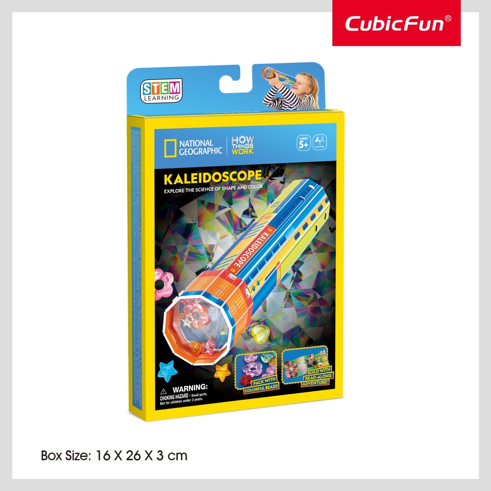 CUBIC FUN - PUZZLE 3D CALEIDOSCOP 18 PIESE - CUBIC FUN (CUDS1117h)