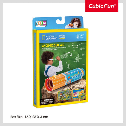 CUBIC FUN - PUZZLE 3D MONOCULAR 14 PIESE - CUBIC FUN (CUDS1122h)