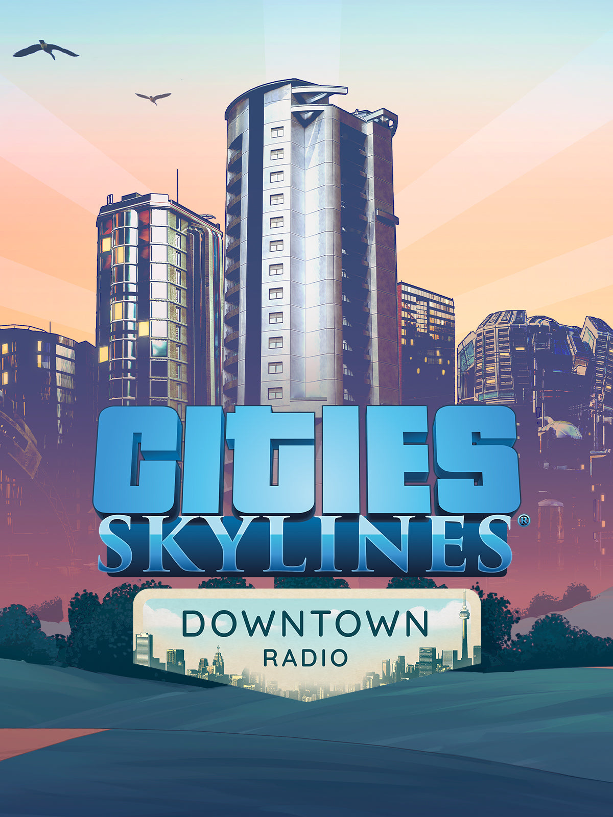 CITIES: SKYLINES - DOWNTOWN RADIO - STEAM - PC - WORLDWIDE - MULTILANGUAGE - Libelula Vesela - Jocuri video