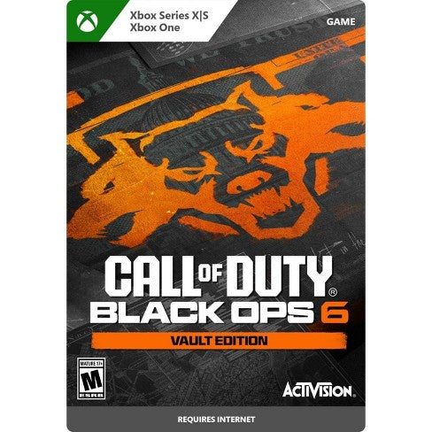 CALL OF DUTY: BLACK OPS 6 (VAULT EDITION) (XBOX ONE / XBOX SERIES X|S) - XBOX LIVE - MULTILANGUAGE - EU