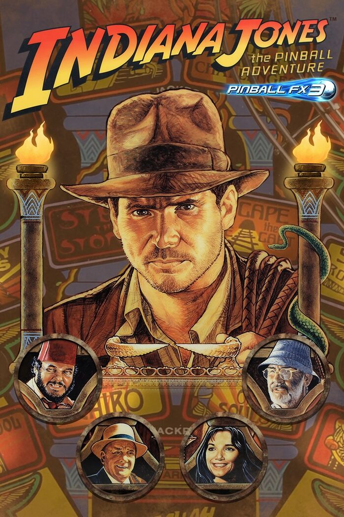 PINBALL FX3 - INDIANA JONES: THE PINBALL ADVENTURE - PC - STEAM - MULTILANGUAGE - WORLDWIDE