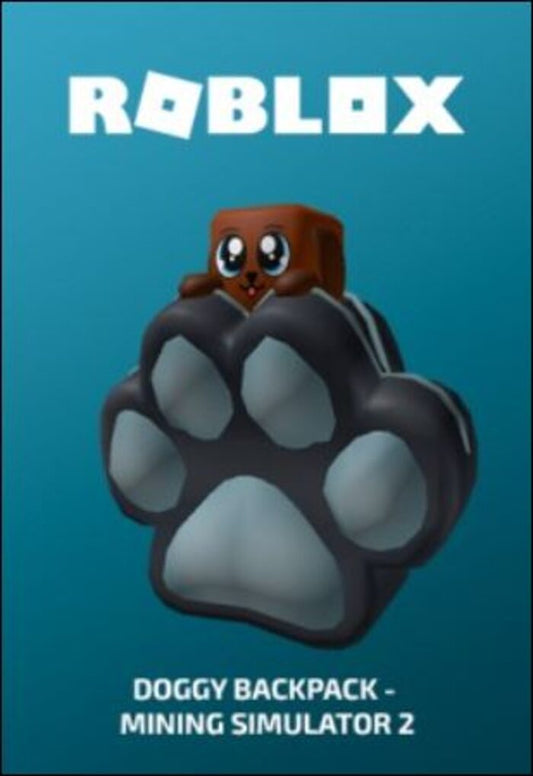 ROBLOX - DOGGY BACKPACK - MINING SIMULATOR - PC - OFFICIAL WEBSITE - MULTILANGUAGE - WORLDWIDE