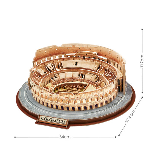 CUBIC FUN - PUZZLE 3D COLOSSEUM NIVEL COMPLEX 163 PIESE - CUBIC FUN (CUMC279h)