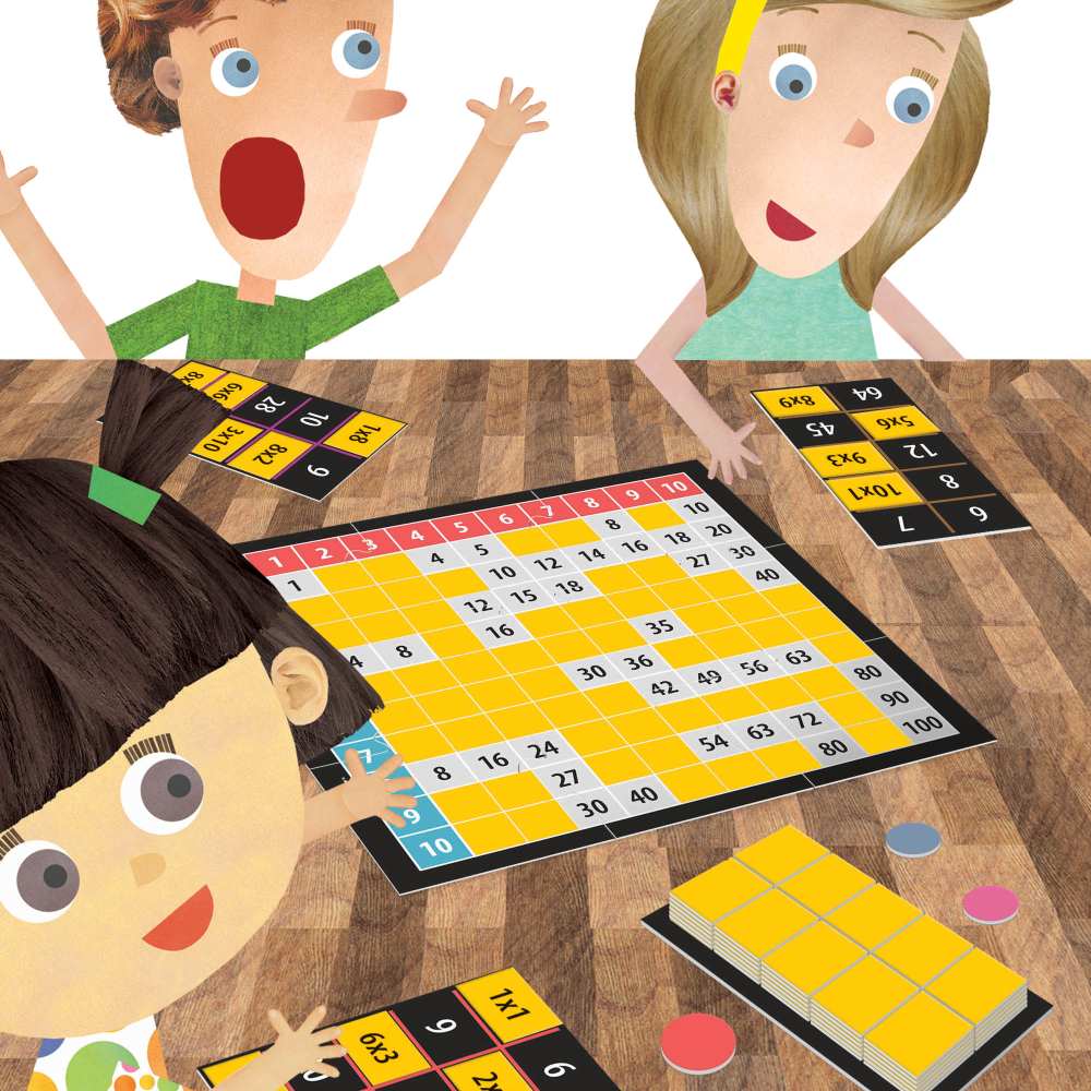 MULTIPLICATION GAME - HEADU (HE54242)