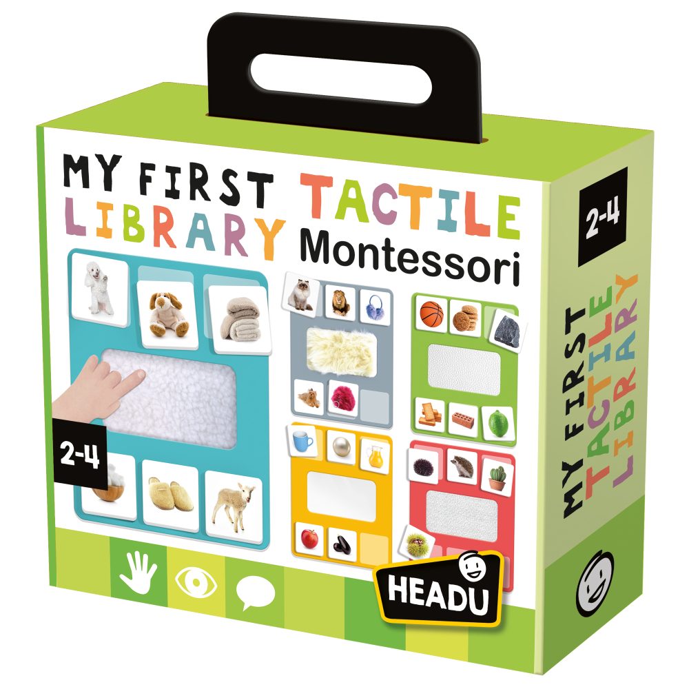 MONTESSORI PRIMA MEA BIBLIOTECA TACTILA - HEADU (HE54341)