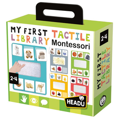 MONTESSORI PRIMA MEA BIBLIOTECA TACTILA - HEADU (HE54341)