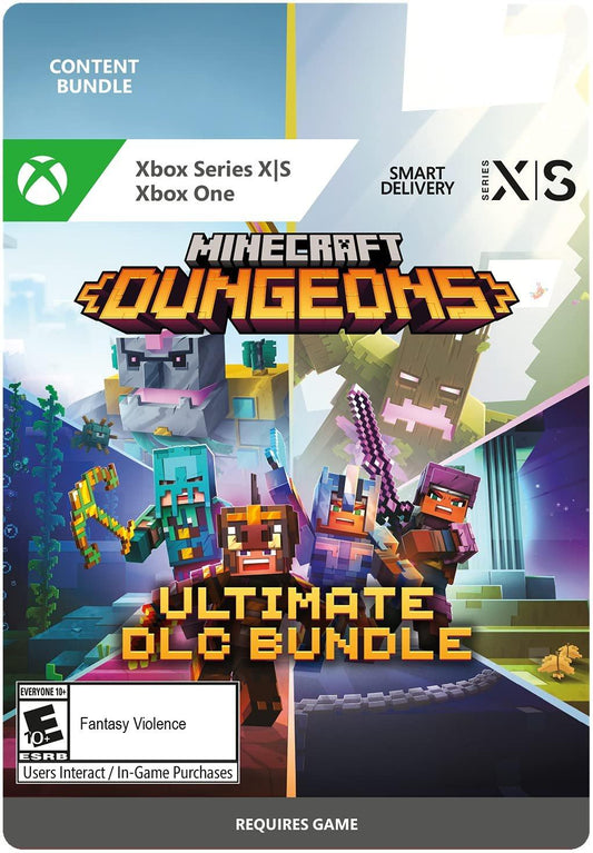 MINECRAFT DUNGEONS: ULTIMATE DLC BUNDLE (XBOX ONE / XBOX SERIES X|S) - XBOX LIVE - MULTILANGUAGE - WORLDWIDE