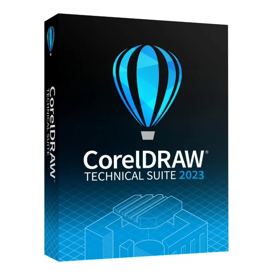 CORELDRAW TECHNICAL SUITE 2023 (1 PC, LIFETIME) - PC - OFFICIAL WEBSITE - MULTILANGUAGE - WORLDWIDE