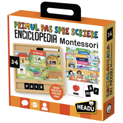 ENCICLOPEDIA MONTESSORI PRIMUL PAS SPRE SCRIERE - HEADU (HE59650)