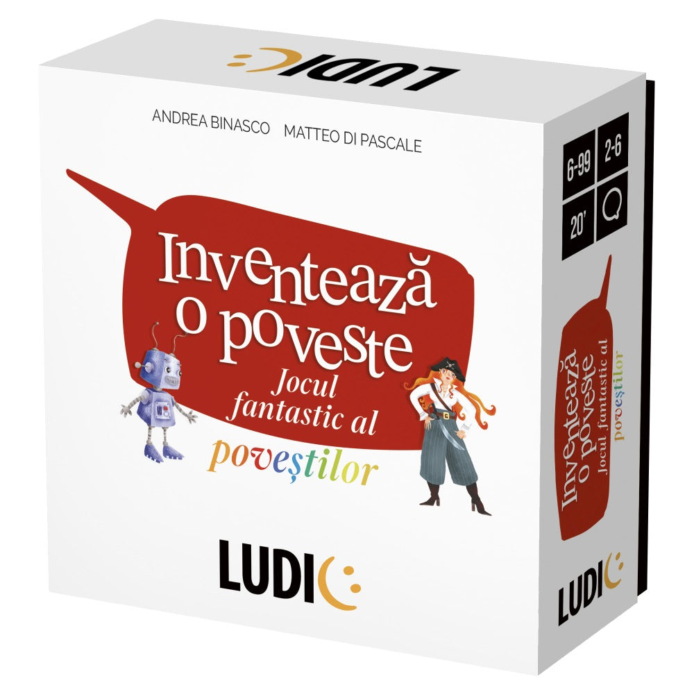 LUDIC JOC IN ROMANA INVENTEAZA O POVESTE - HEADU (HE59698)