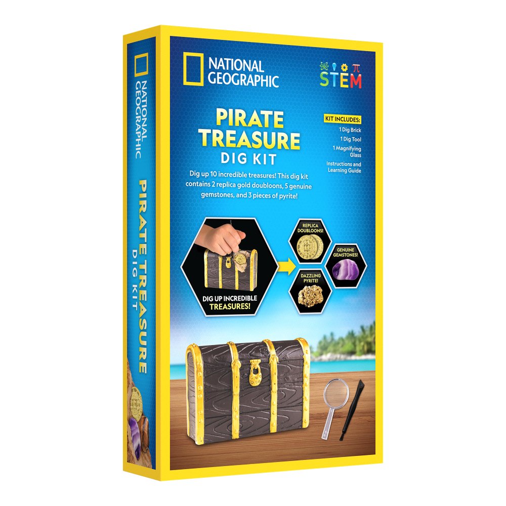 NATIONAL GEOGRAPHIC - KIT CREATIV SA CAUTAM COMOARA PIRATULUI - NATIONAL GEOGRAPHIC (NG23616)