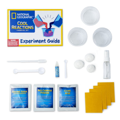 NATIONAL GEOGRAPHIC - KIT CREATIV REACTII CHIMICE FASCINANTE - NATIONAL GEOGRAPHIC (NG22572)