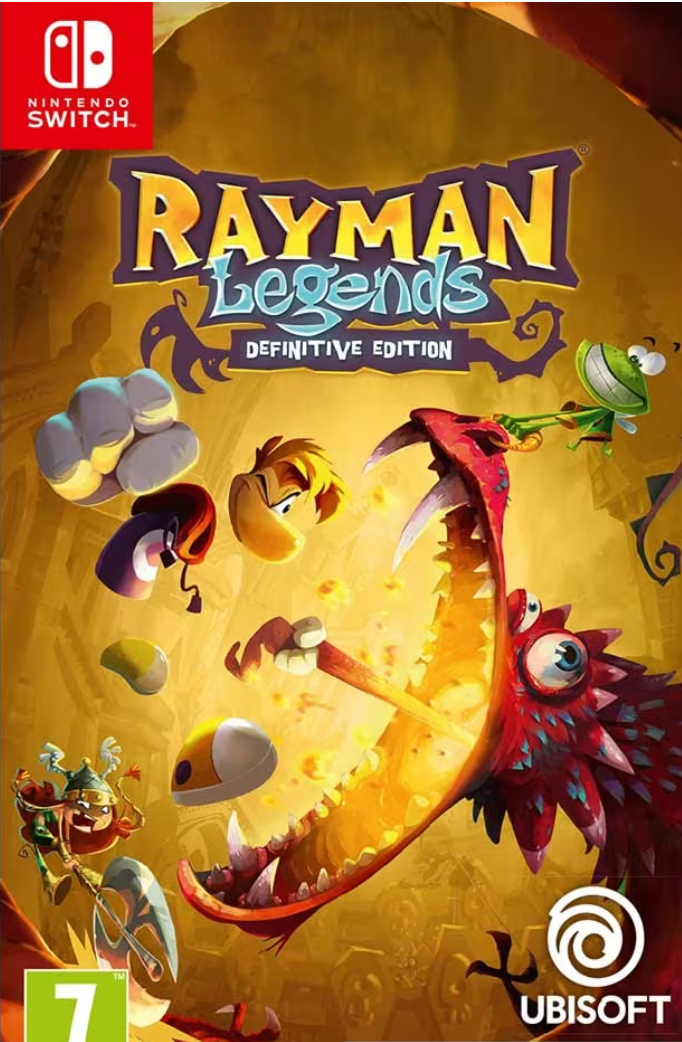 RAYMAN LEGENDS (DEFINITIVE EDITION) - SWITCH - EU - MULTILANGUAGE - Libelula Vesela - Jocuri video