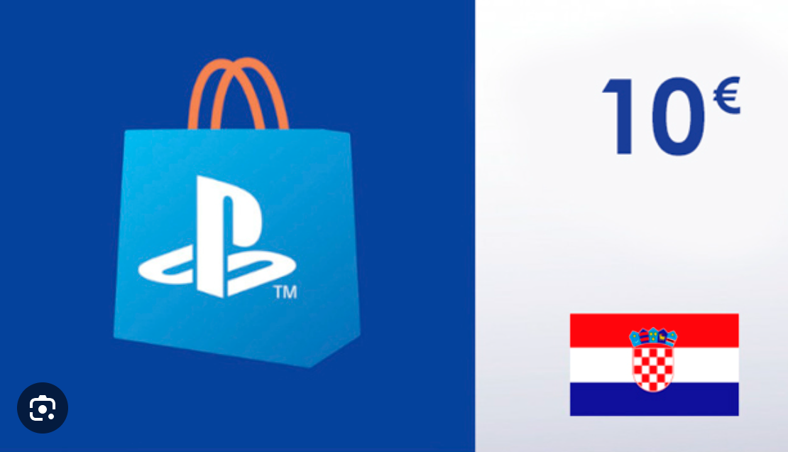 PLAYSTATION NETWORK GIFT CARD 10 EUR (HR) - PSN - MULTILANGUAGE - WORLDWIDE - Libelula Vesela - Gift Cards