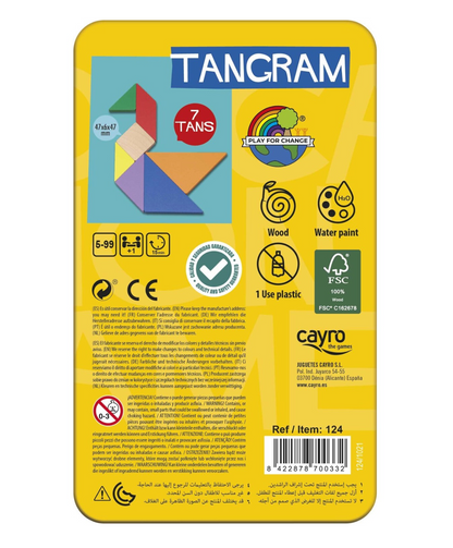 JOC TANGRAM IN CUTIE METALICA- CAYRO (C41T-0124)