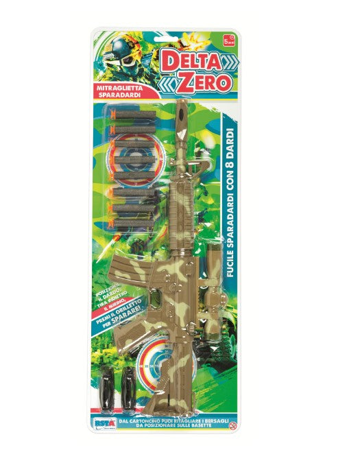 MITRALIERA DELTA ZERO, CU 8 GLOANTE - RS TOYS (RS11563)