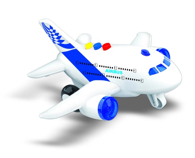 AVION CU FRICTIUNE, SUNETE SI LUMINI - RS TOYS (RS11241)