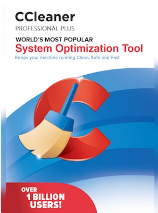 CCLEANER PROFESSIONAL PLUS (3 DEVICES, 1 YEAR) - PC - OFFICIAL WEBSITE - MULTILANGUAGE - WORLDWIDE