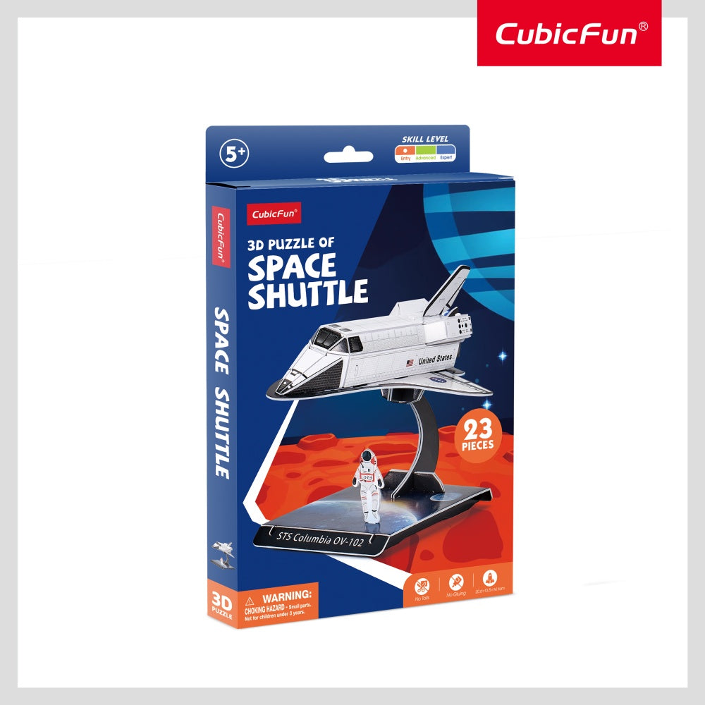 CUBIC FUN - PUZZLE 3D NAVETA SPATIALA 23 PIESE - CUBIC FUN (CUW3197)