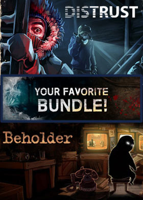 YOUR FAVORITE BUNDLE (DISTRUST + BEHOLDER) - PC - STEAM - MULTILANGUAGE - WORLDWIDE - Libelula Vesela - Jocuri video