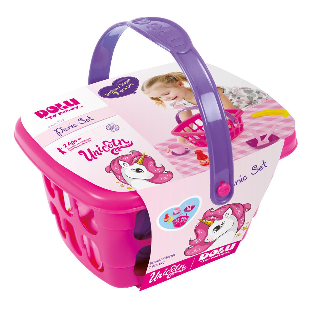 SET PICNIC UNICORN - DOLU (D7460) - Libelula Vesela - Jucarii