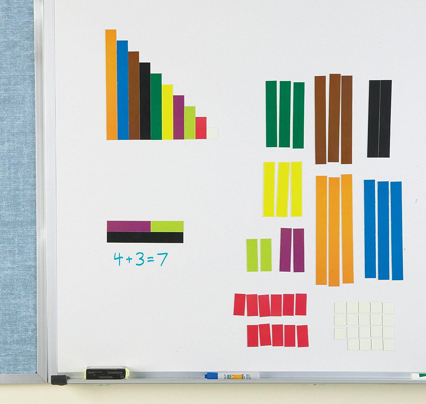 RIGLETE GIGANT CUISENAIRE® RODS - LEARNING RESOURCES (LER7708)