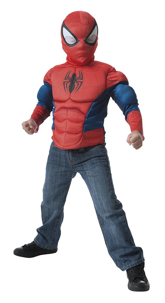 SET SPIDERMAN - BLUZA CU MUSCHI & MASCA - RUBIE'S (31517)