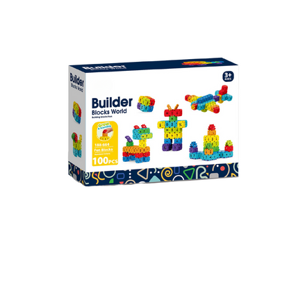 SET DE CONSTRUCTIE STEAM - MICUTUL MATEMATICIAN (100 PIESE) - BUFNITEL (188-664)