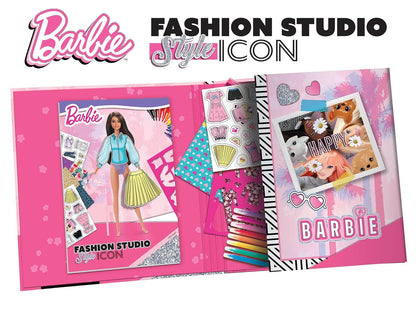 SET DE COLORAT CU ACTIVITATI BARBIE - FASHION ICON - LISCIANI (L12839)