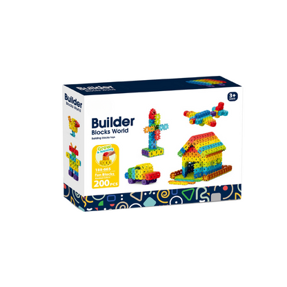 SET DE CONSTRUCTIE STEAM - MICUTUL MATEMATICIAN (200 PIESE) - BUFNITEL (188-665)