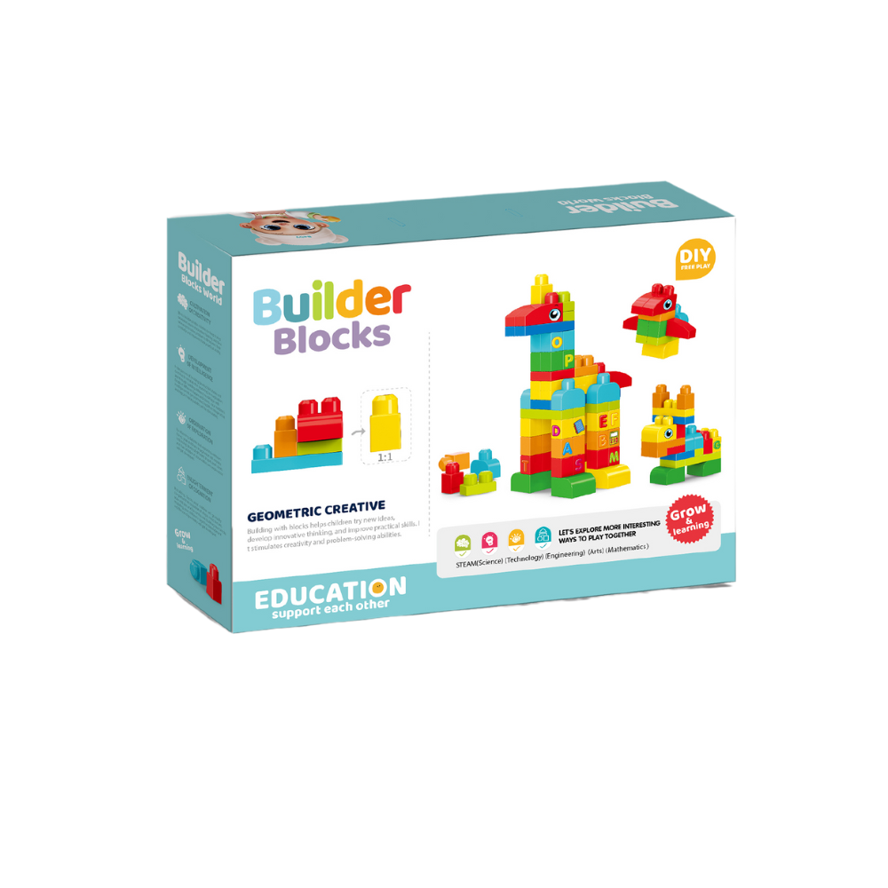 SET DE CONSTRUCTIE STEAM - ANIMALUTE (62 PIESE) - BUFNITEL (188-646)