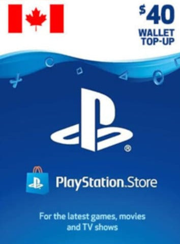 PLAYSTATION NETWORK GIFT CARD 40 CAD (CANADA) - PSN - MULTILANGUAGE - WORLDWIDE - Libelula Vesela - Gift Cards