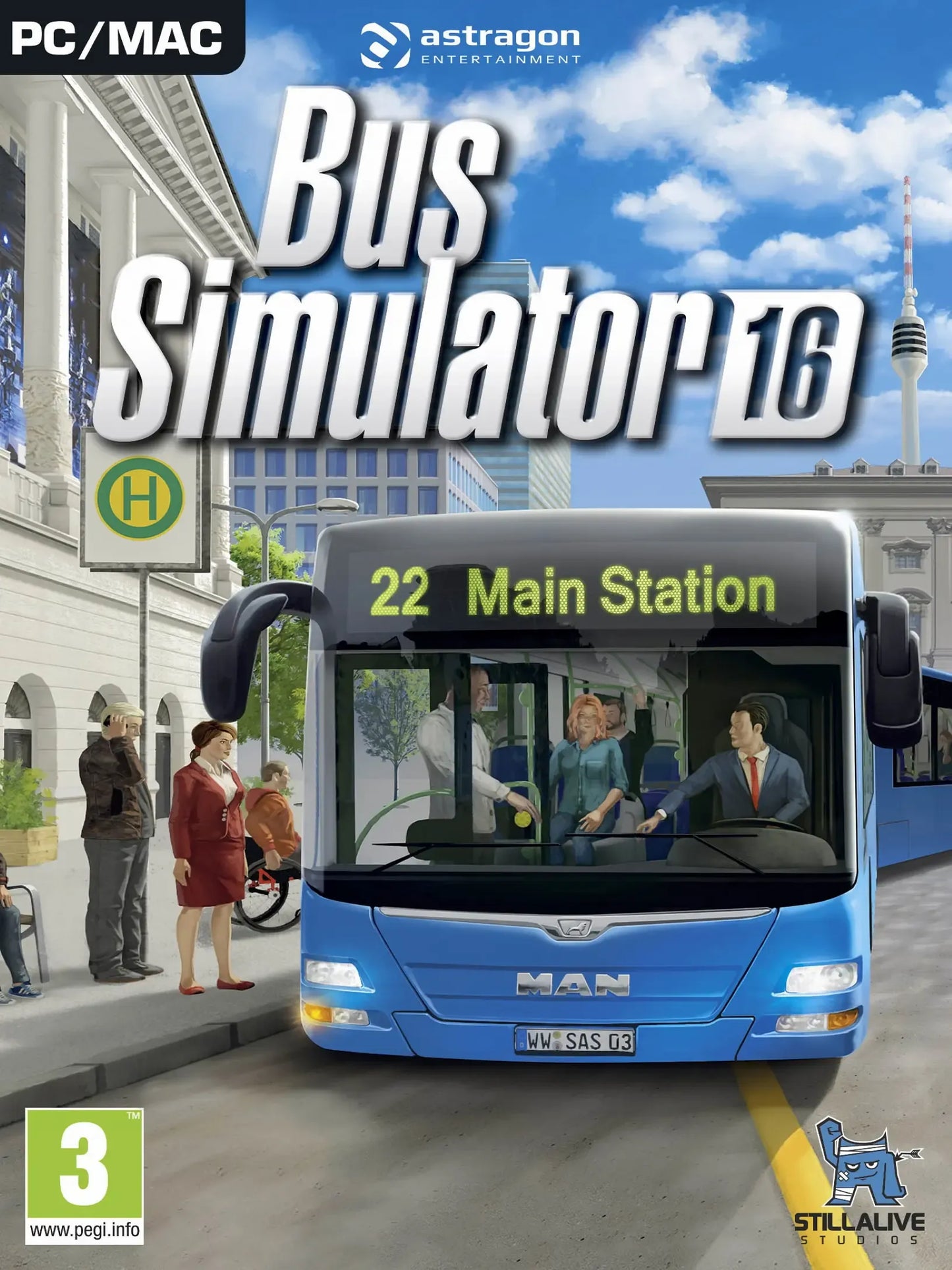 BUS SIMULATOR 16 - STEAM - PC - WORLDWIDE - Libelula Vesela - Jocuri video