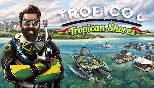 TROPICO 6 - TROPICAN SHORES (DLC) - PC - STEAM - MULTILANGUAGE - WORLDWIDE