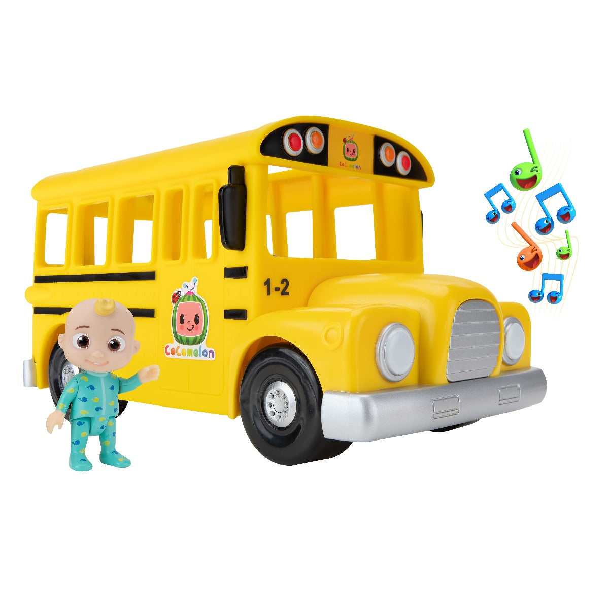 COCOMELON - AUTOBUZ SCOLAR CU CANTEC SI FIGURINA JJ (CMW0015)