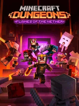 MINECRAFT DUNGEONS: FLAMES OF THE NETHER (FOR WINDOWS) - PC - STEAM - MULTILANGUAGE - WORLDWIDE