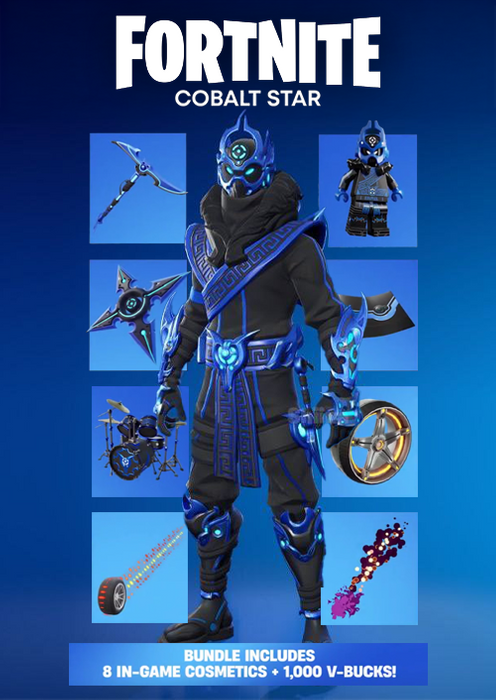 FORTNITE - COBALT STAR PACK - PLAYSTATION PS5 - PSN - MULTILANGUAGE - EU