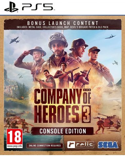 COMPANY OF HEROES 3 - PRE-ORDER BONUS - PLAYSTATION PS5 - PSN - MULTILANGUAGE - EU - Libelula Vesela - Jocuri video