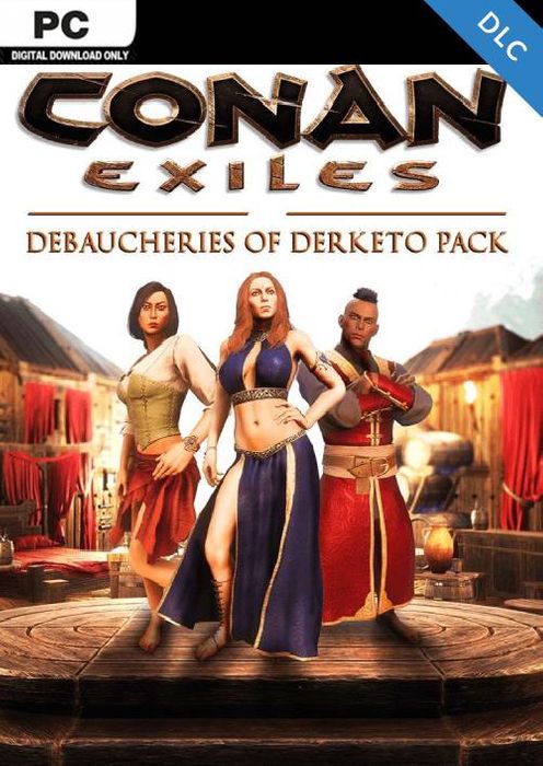 CONAN EXILES - DEBAUCHERIES OF DERKETO PACK - STEAM - PC - WORLDWIDE - MULTILANGUAGE - Libelula Vesela - Jocuri video