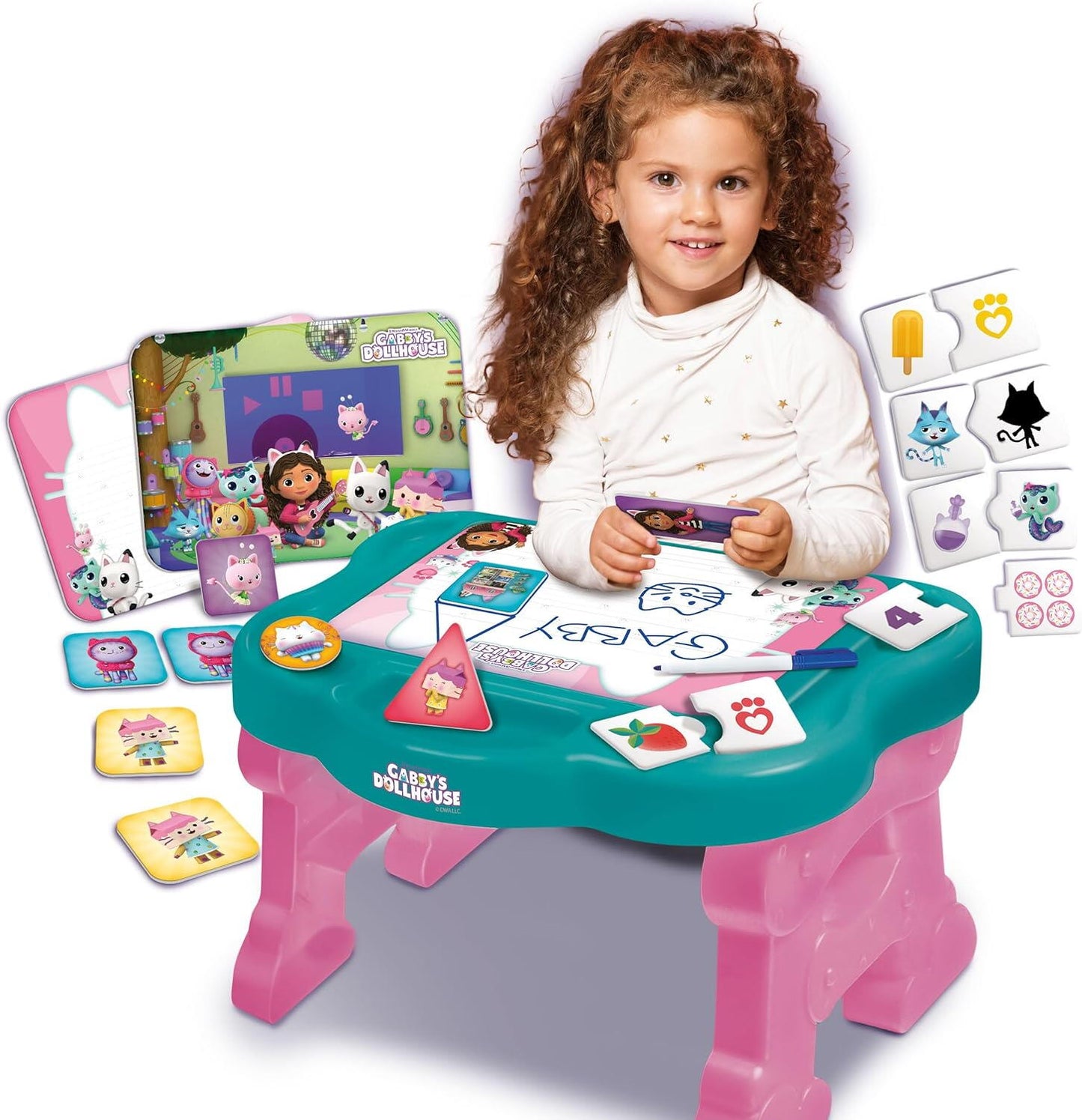 MASUTA CU ACTIVITATI GABBY'S DOLLHOUSE - LISCIANI (L103355)