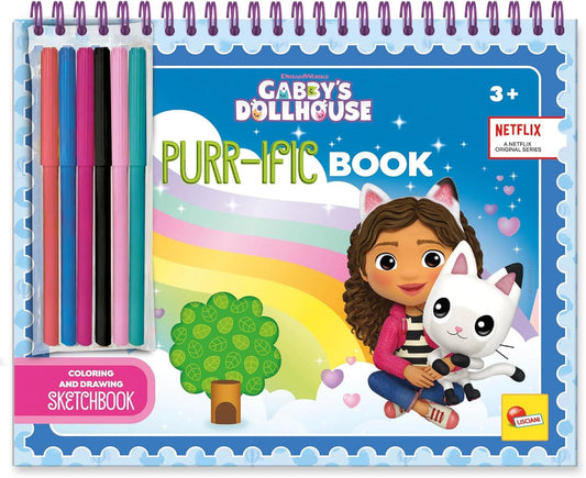 SET DE COLORAT & DESENAT - GABBY'S DOLLHOUSE - LISCIANI (L13041)