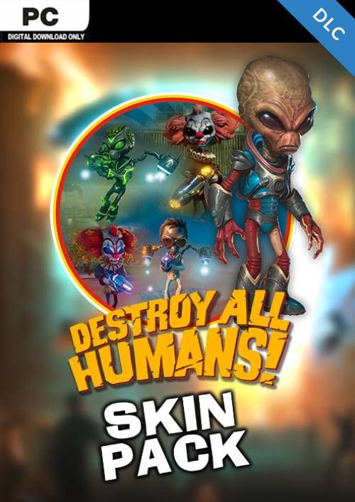 DESTROY ALL HUMANS! SKIN PACK - PC - STEAM - MULTILANGUAGE - WORLDWIDE