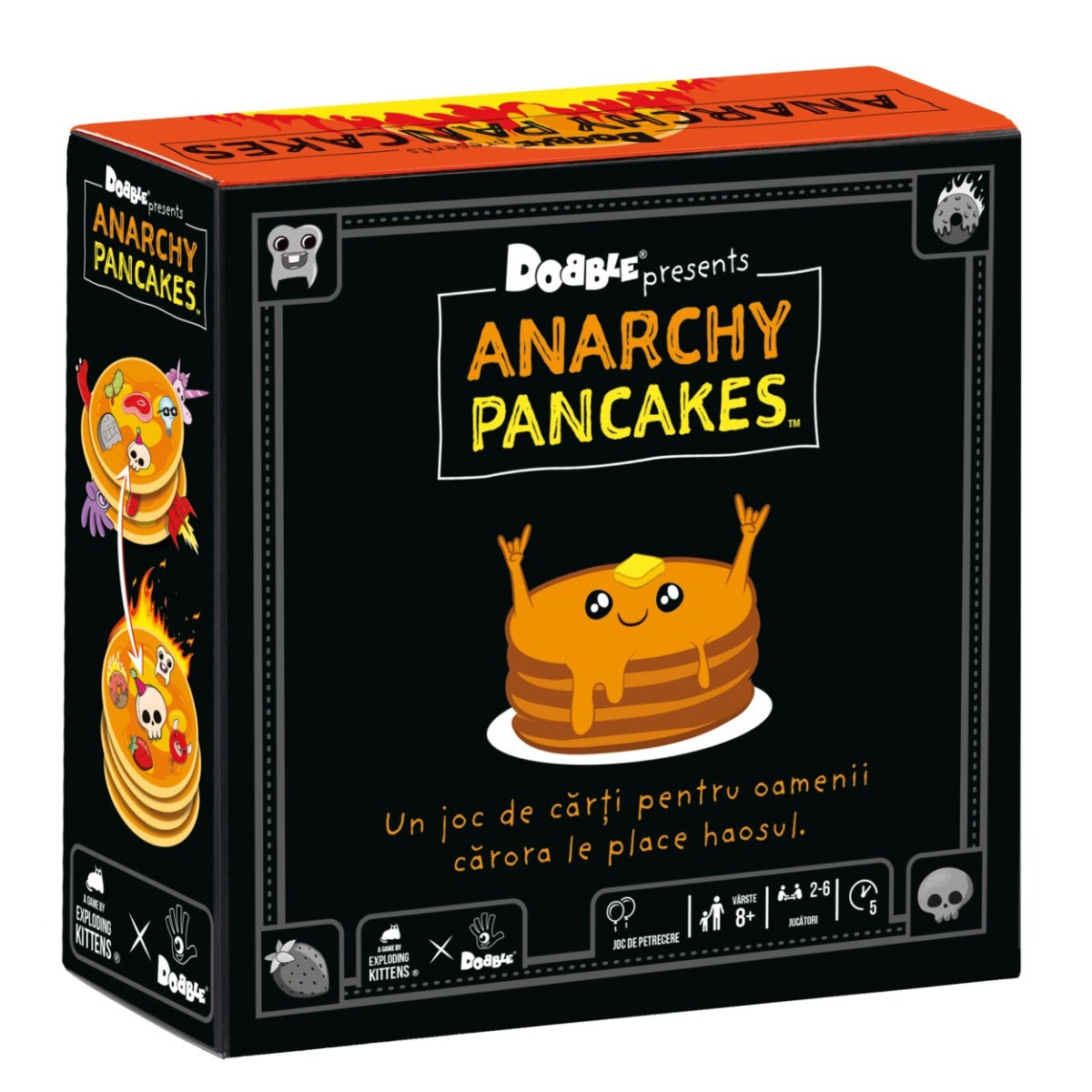 JOC DOBBLE ANARCHY PANCAKES, LIMBA ROMANA - ASMODEE GROUP (DOBAP08RO)