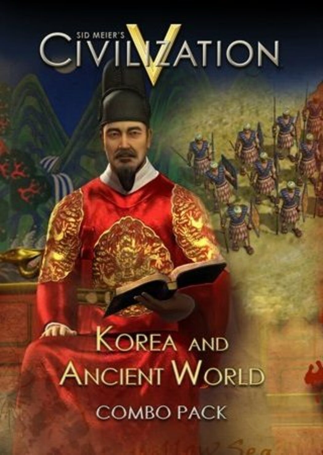 SID MEIER'S CIVILIZATION V - KOREA AND WONDERS OF THE ANCIENT WORLD COMBO PACK (DLC) - PC - STEAM - MULTILANGUAGE - WORLDWIDE