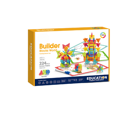 SET DE CONSTRUCTIE STEAM - FULGI DE ZAPADA (224 PIESE) - BUFNITEL (188-632)