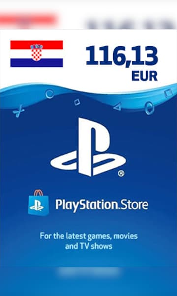 PLAYSTATION NETWORK GIFT CARD 116,13 EUR (HR) - PSN - MULTILANGUAGE - WORLDWIDE - Libelula Vesela - Gift Cards