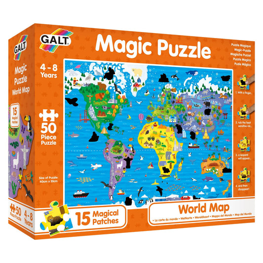 MAGIC PUZZLE - HARTA LUMII ( 50 PIESE) - GALT (1005464)