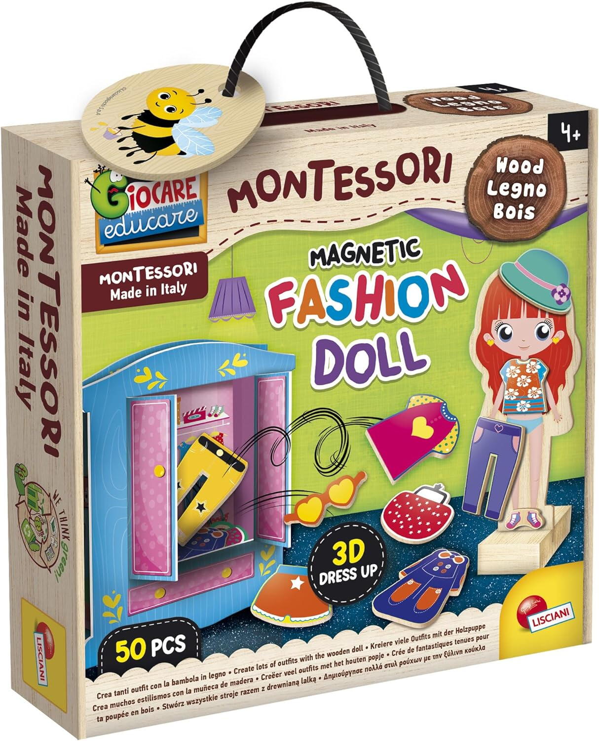 JOC MAGNETIC MONTESSORI - PARADA MODEI - LISCIANI (L98361)