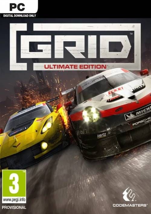 GRID (ULTIMATE EDITION) - PC - STEAM - MULTILANGUAGE - WORLDWIDE